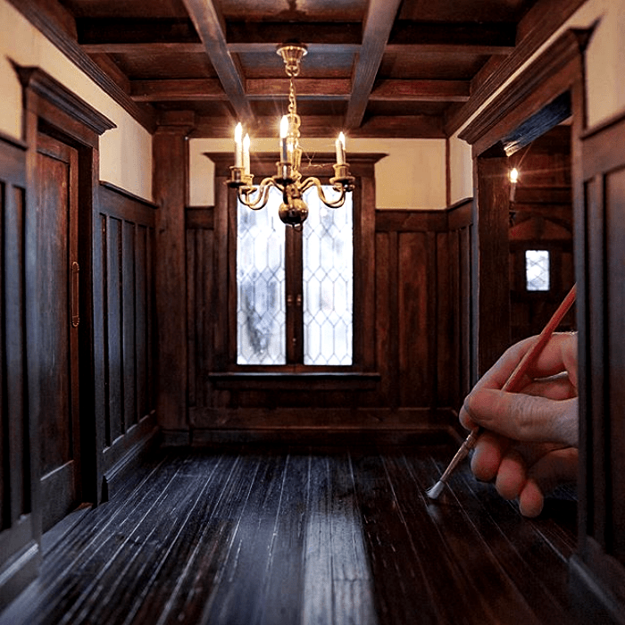 casas y habitaciones miniatura de chris toledo