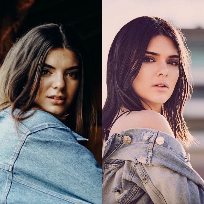 Kendall Jenner y su doble
