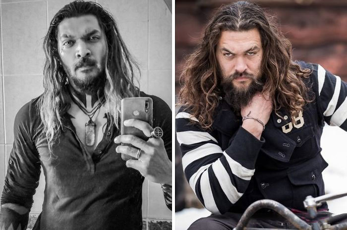 Jason Momoa y su doble