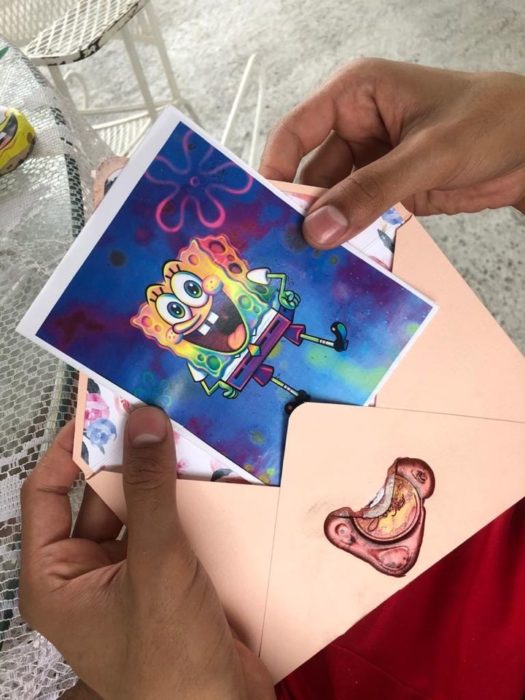 Sorpresa original de Bob Esponja por su aniversario