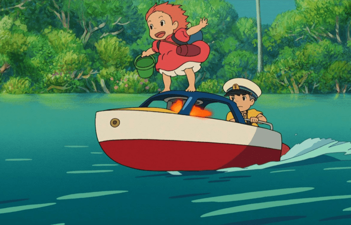 escena de Ponyo
