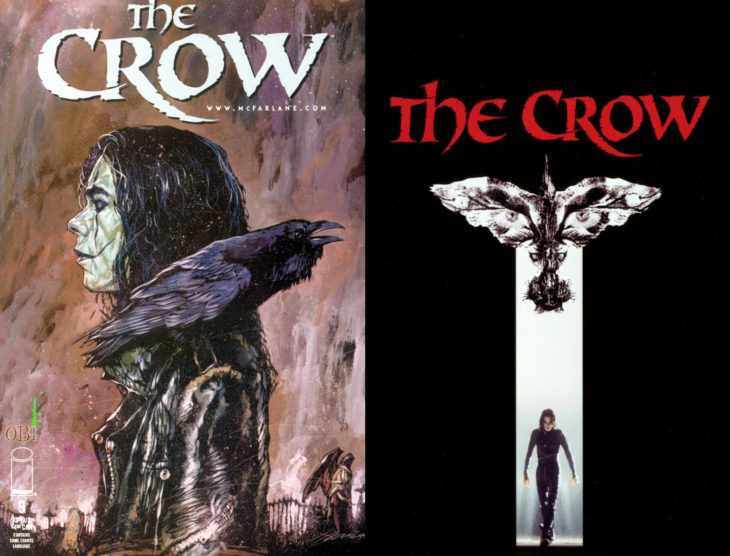 Series y películas basadas en cómics; The Crow, El cuervo