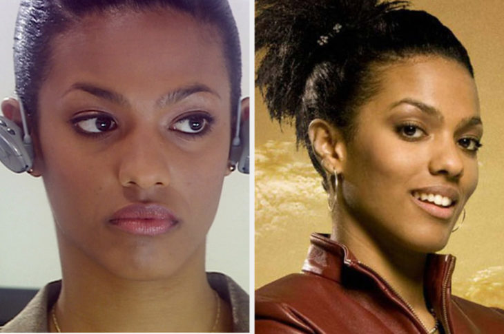 Freema Agyeman interpretando a dos personajes totalmente diferentes en la serie Doctor Who
