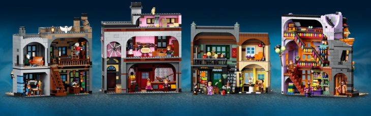 Lego presenta la colección de Legos del callejón Diagon de Harry Potter