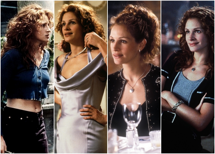 diferentes outfits de la película la boda de mi mejor amigo