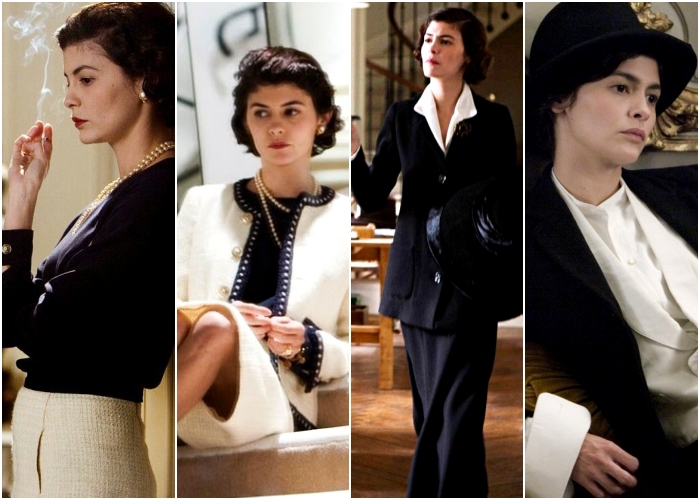 outfits de la película coco before chanel