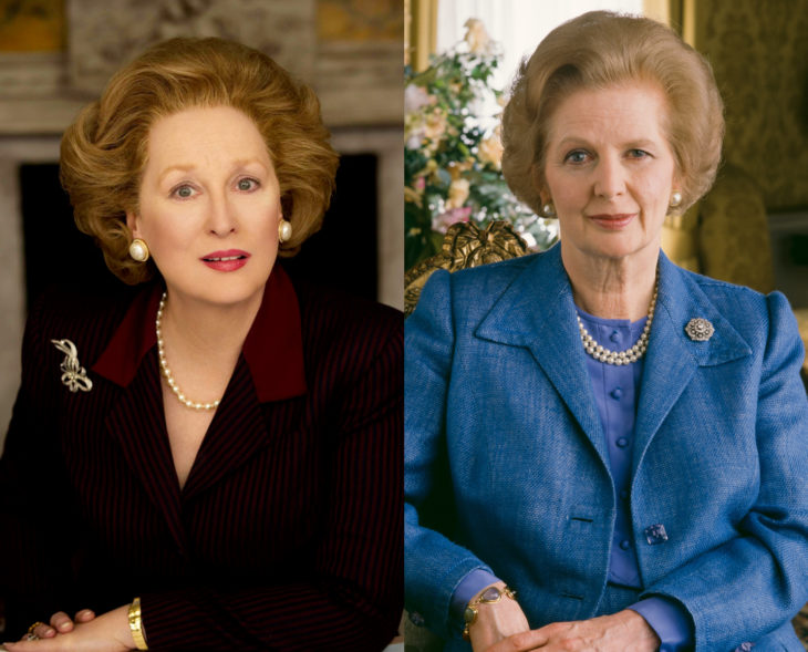 Meryl Streep como Margaret Thatcher