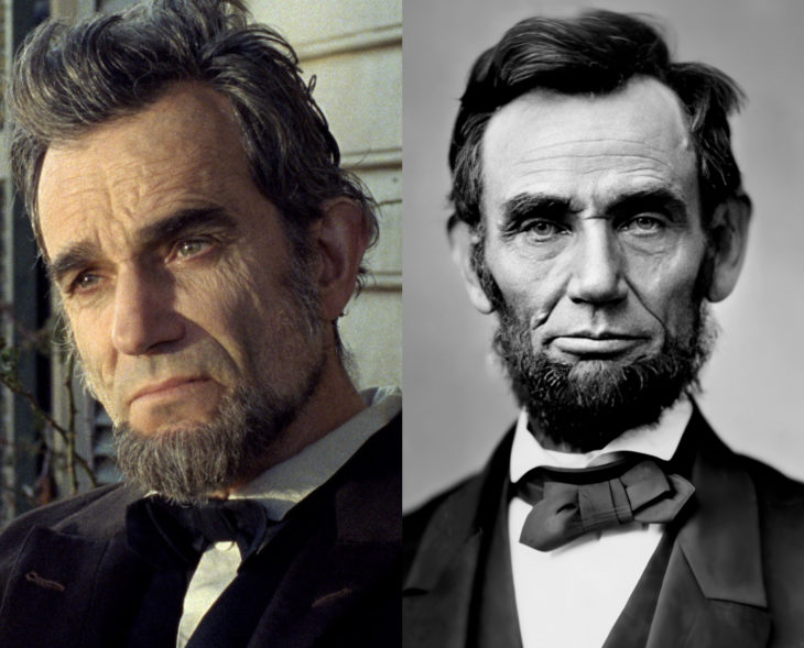 Daniel Day-Lewis como Abraham Lincoln