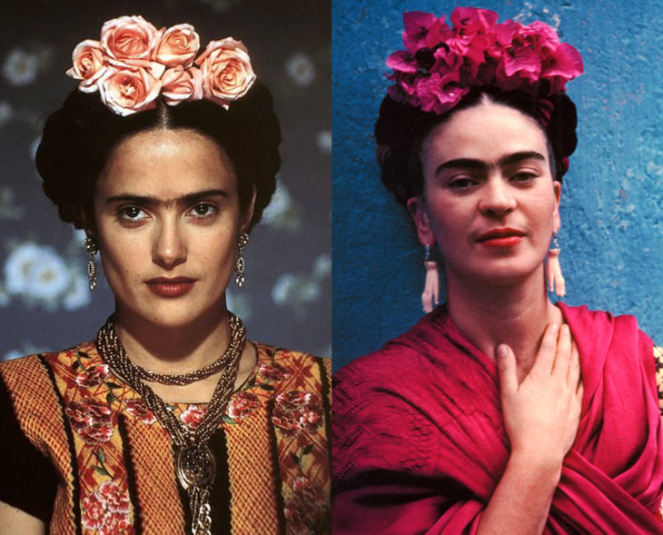 Salma Hayek como Frida Kahlo
