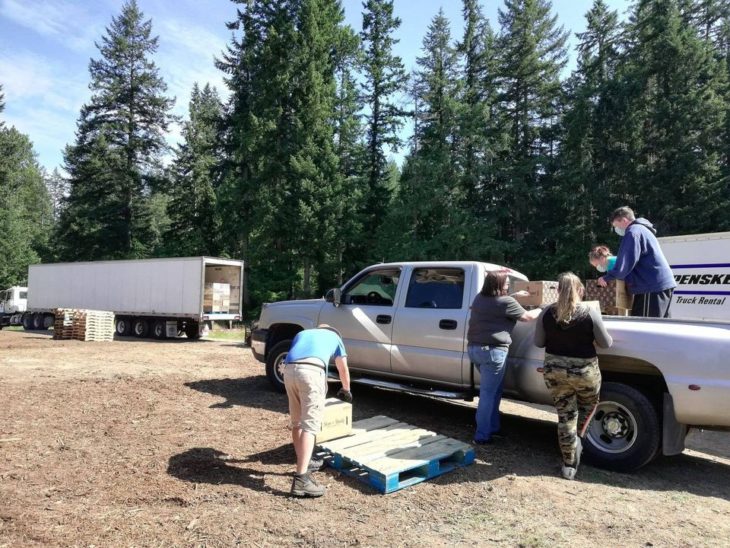 Voluntarios de WestWest Food Rescue