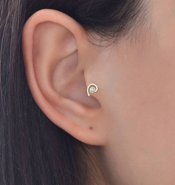 Tragus piercing ideas