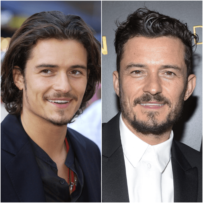 orlando bloom cabello largo cabello corto