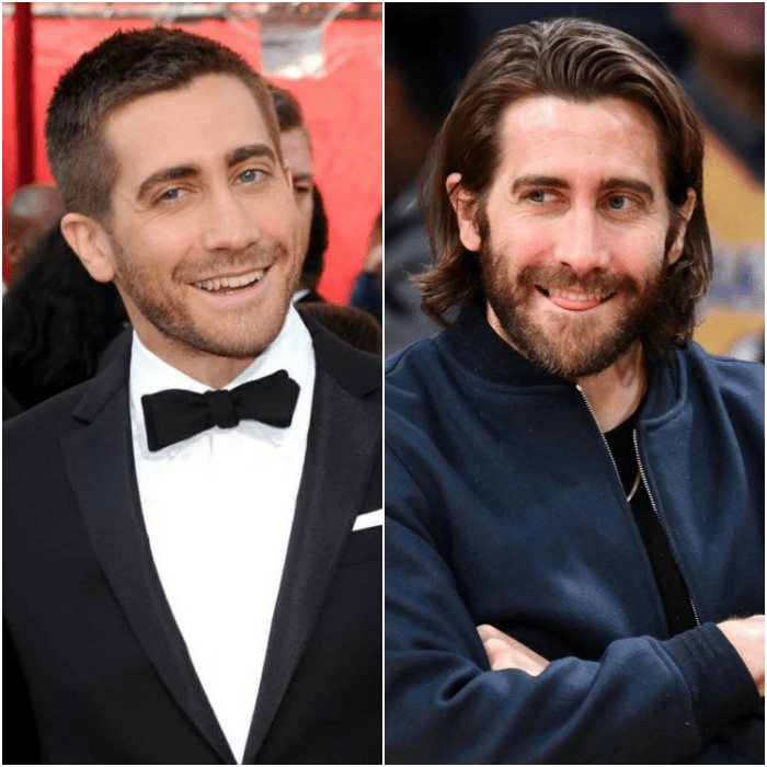 jake gyllenhaal cabello largo cabello corto