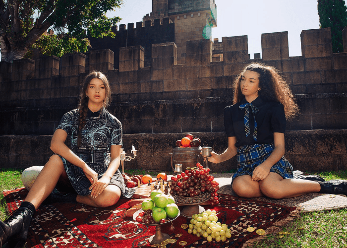 diseños de vestidos y conjuntos creados por blackmilk de harry potter