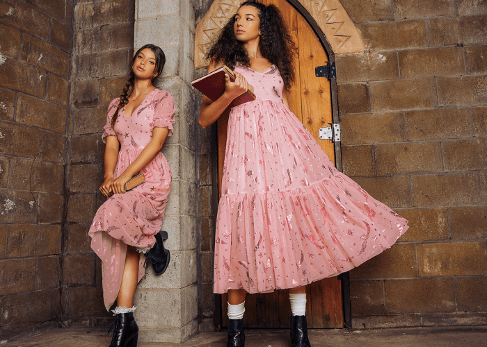 vestidos rosas de la colección blackmilk de harry potter