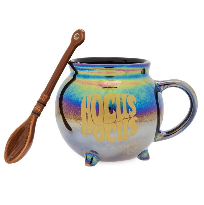 Taza de cerámica con diseño de caldero inspirada en la película Hocus Pocus de Disney