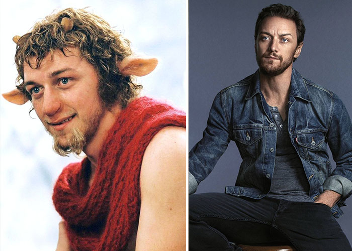 James McAvoy – Señor Tumnus antes y después