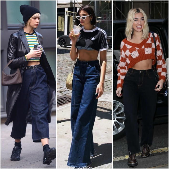 dua lipa y su street style