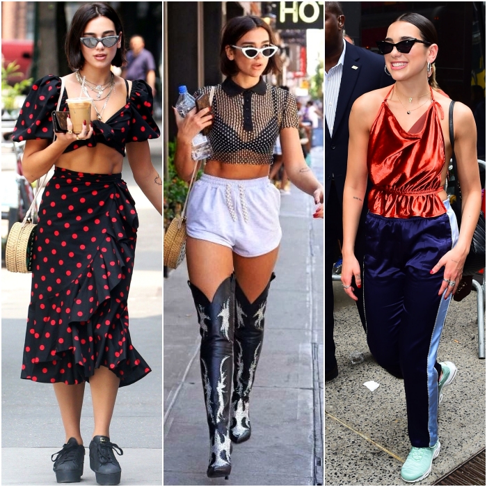 dua lipa street style