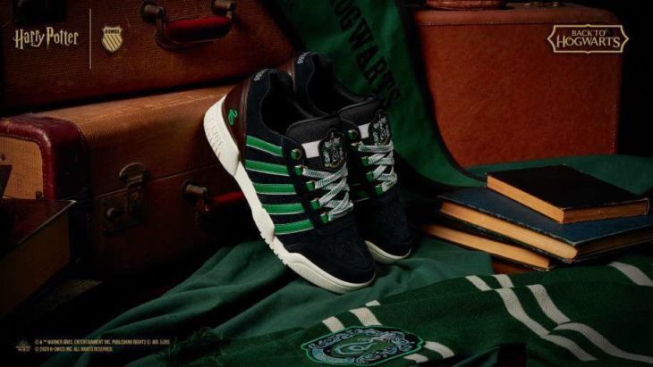 Línea de tenis 'Back to Hogwarts' por K-Swiss Slytherin