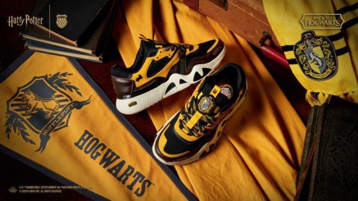 Línea de tenis 'Back to Hogwarts' por K-Swiss Hufflepuff