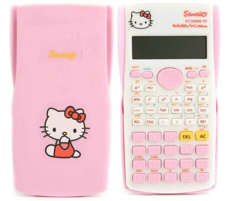 Calculadora científica de Hello Kitty