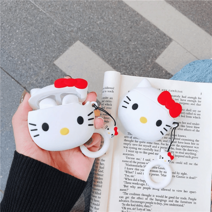 Funda para audífonos de Hello Kitty
