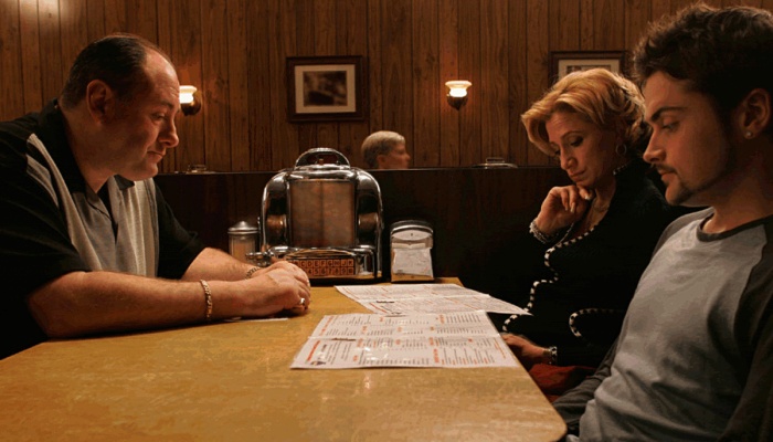 escena de the sopranos