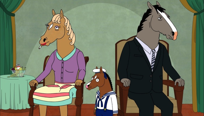 escena de bojack horseman