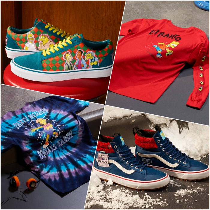 coleccion de VANS inspirada en Los Simpsons