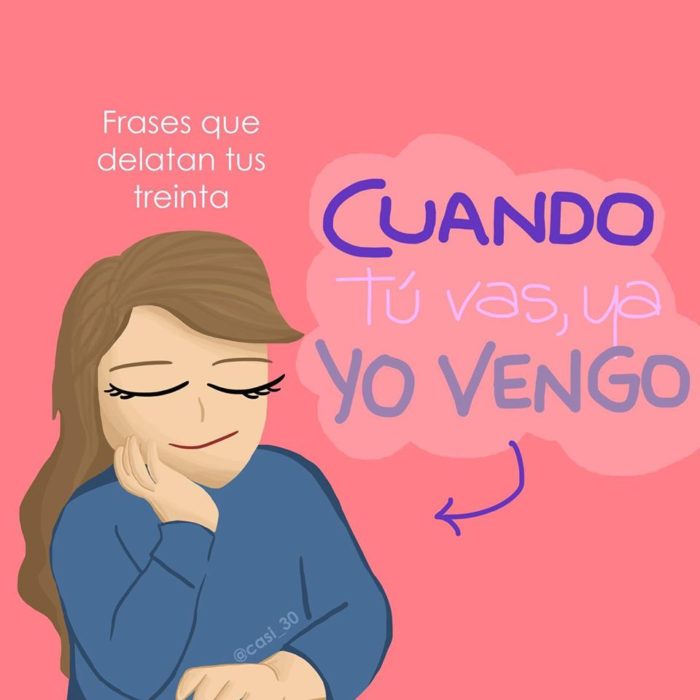 Ilustración de "Casi 30" sobre alguna enseñanza durante esa edad
