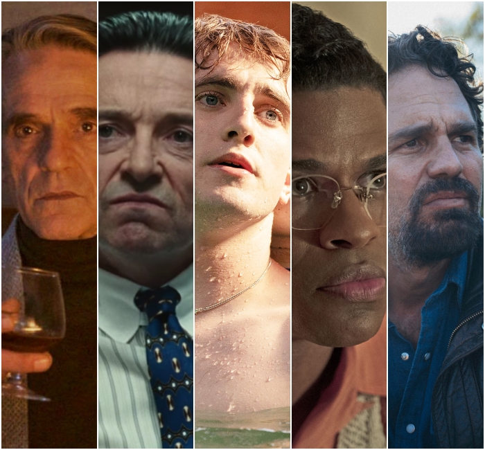 Jeremy Irons en Watchmen, Hugh Jackman en Bad Education, Paul Mescal en Normal People, Jeremy Pope en Hollywood y Mark Ruffalo en I Know This Much Is True