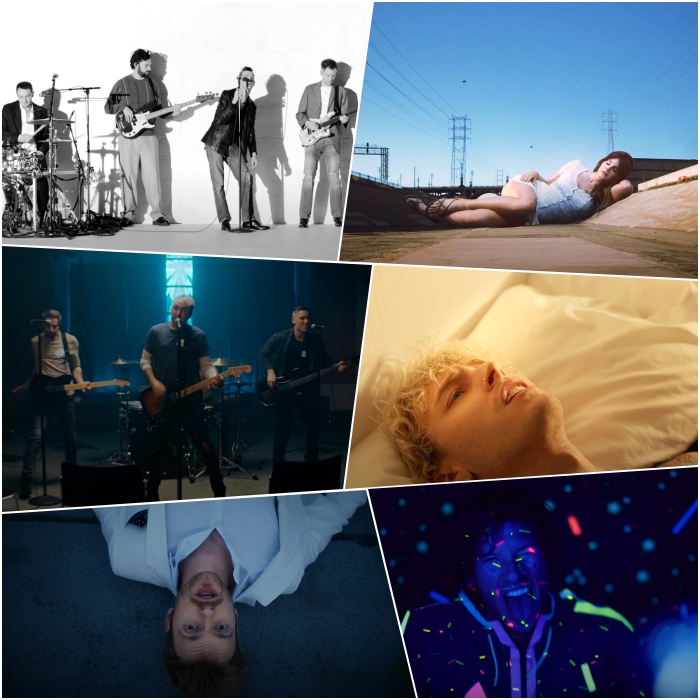The 1975 – “If You’re Too Shy (Let Me Know)” All Time Low – “Some Kind Of Disaster” FINNEAS – “Let’s Fall in Love for the Night” Lana Del Rey – “Doin’ Time” Machine Gun Kelly – “Bloody Valentine” Twenty One Pilots – “Level of Concern”