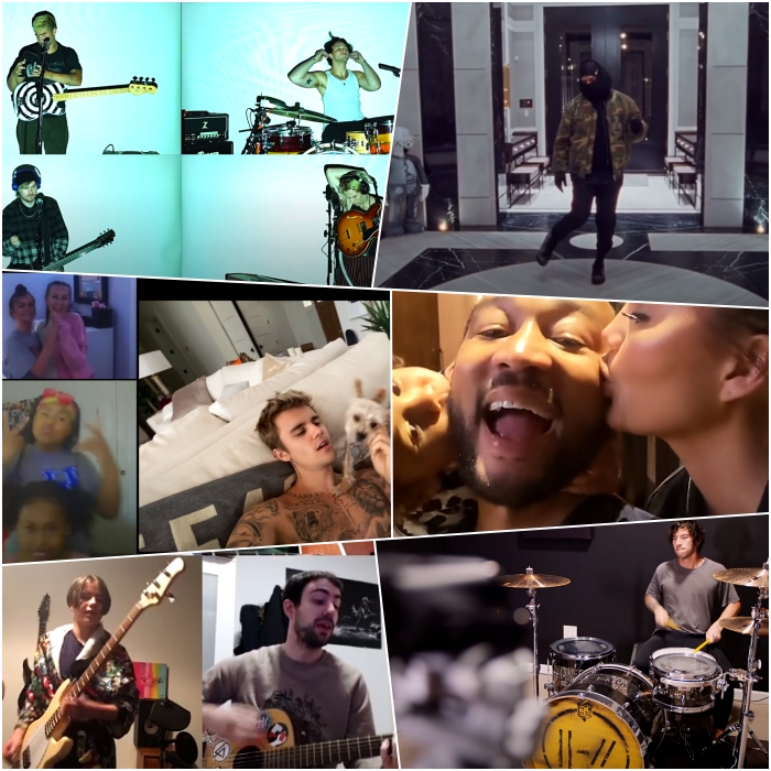 5 Seconds of Summer – “Wildflower” Ariana Grande & Justin Bieber – “Stuck with U” blink-182 – “Happy Days” Drake – “Toosie Slide” John Legend – “Bigger Love” Twenty One Pilots – “Level of Concern”