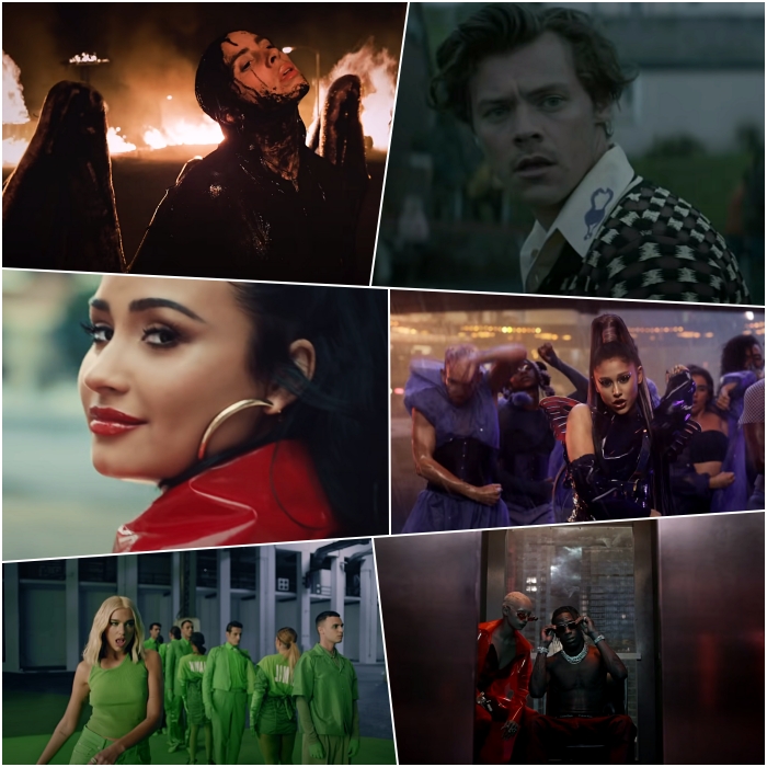 Billie Eilish – “All the Good Girls Go to Hell” – Visual Effects by Drive Studios Demi Lovato – “I Love Me” – Visual Effects by Hoody FX Dua Lipa – “Physical” – Visual Effects by EIGHTY4 Harry Styles – “Adore You” – Visual Effects by Mathematic Lady Gaga with Ariana Grande – “Rain on Me” – Visual Effects by Ingenuity Studios Travis Scott – “HIGHEST IN THE ROOM” – Visual Effects by ARTJAIL, SCISSOR FILMS & FRENDER