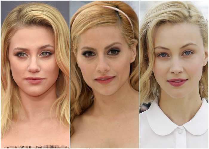 Lili Reinhart, Brittany Murphy y Sarah Gadon