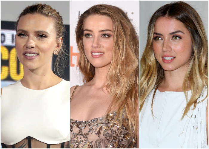 Scarlett Johansson y Amber Heard y Ana de Armas
