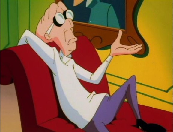 Dr. Rascahuele personajes animados de la caricatura Animaniacs