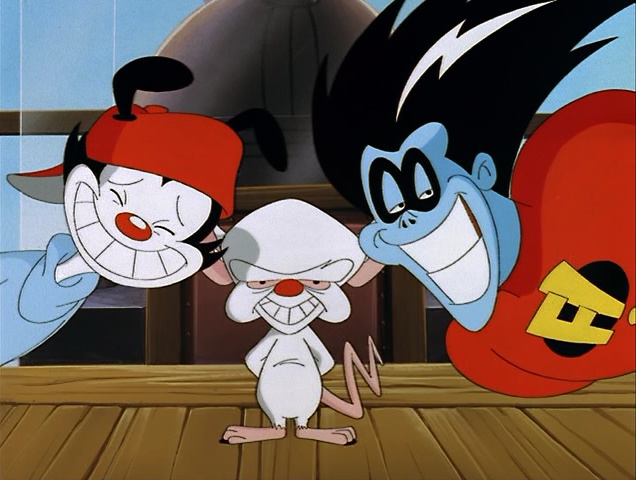Fenomenoide personajes animados de la caricatura Animaniacs