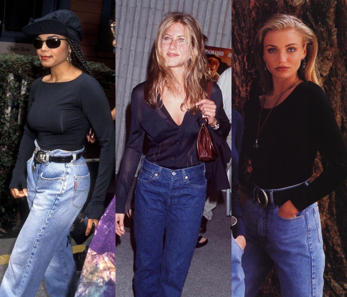 janet jackson, jennifer aniston y cameron diaz