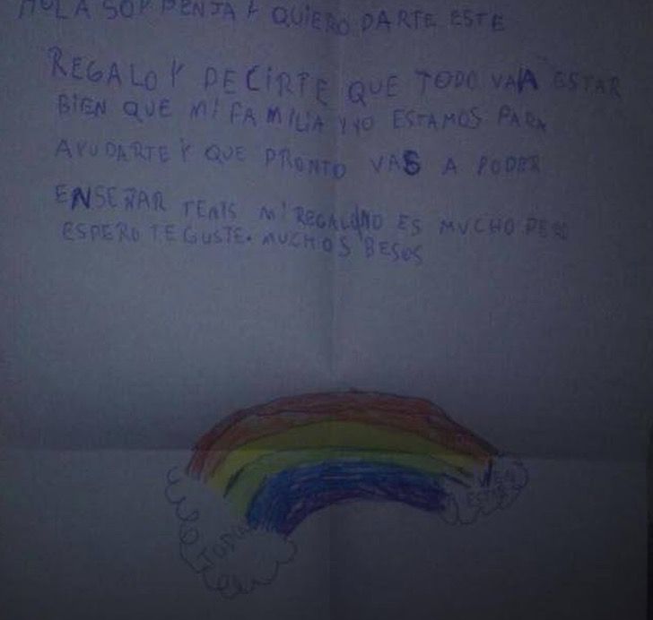 Carta que le escribió Benjamín a Juan
