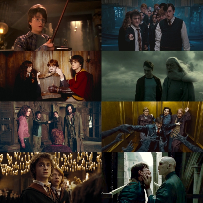 escenas de harry potter