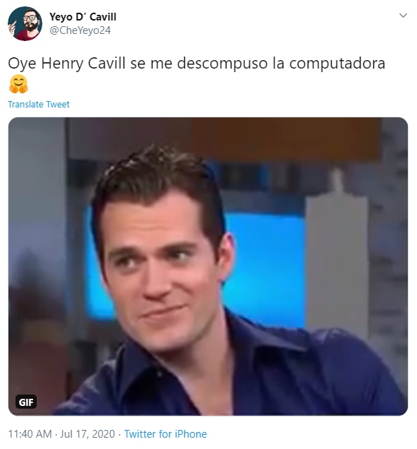 opiniones de twitter sobre henry cavill