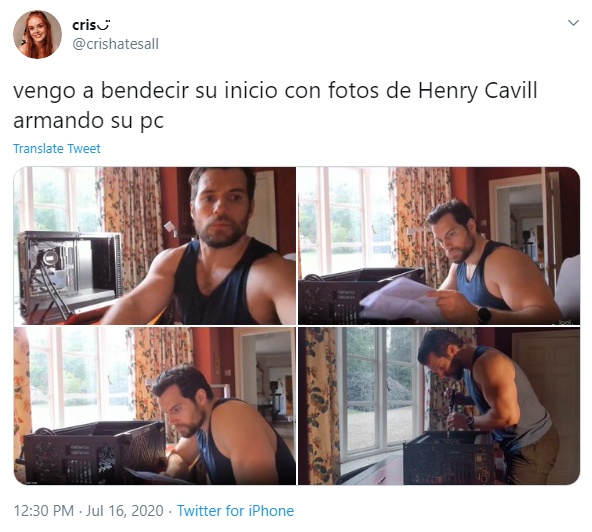 opiniones de twitter sobre henry cavill