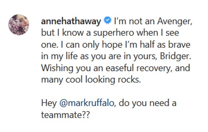 Anne Hathaway Tuit