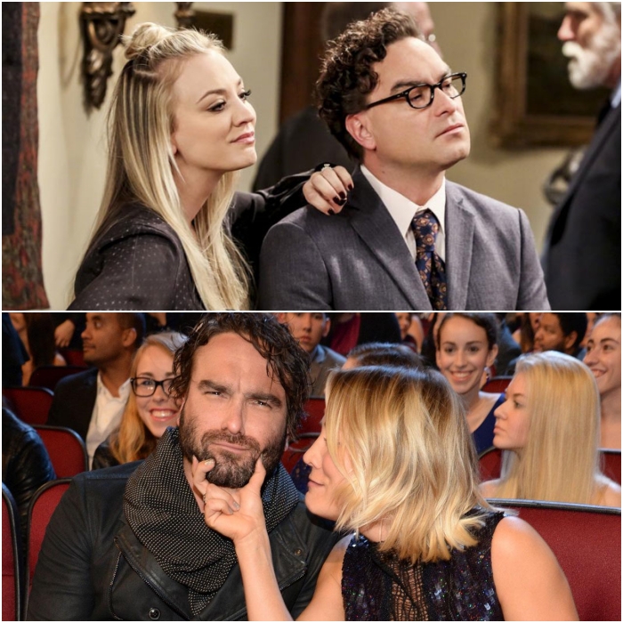 Johnny Galecki y Kaley Cuoco