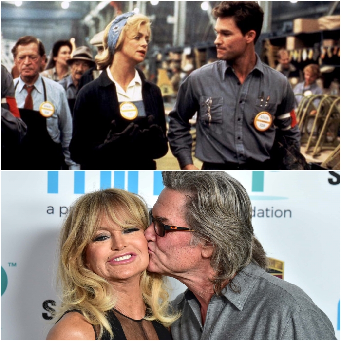 Goldie Hawn y Kurt Russell