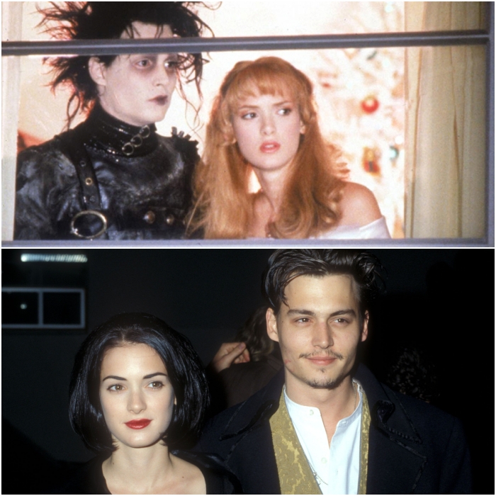 Winona Ryder y Johnny Depp