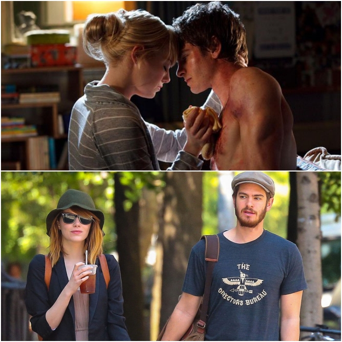 Emma Stone y Andrew Garfield