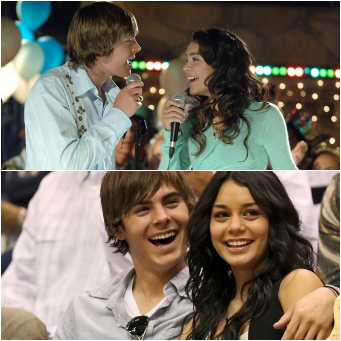 Zac Efron y Vanessa Hudgens